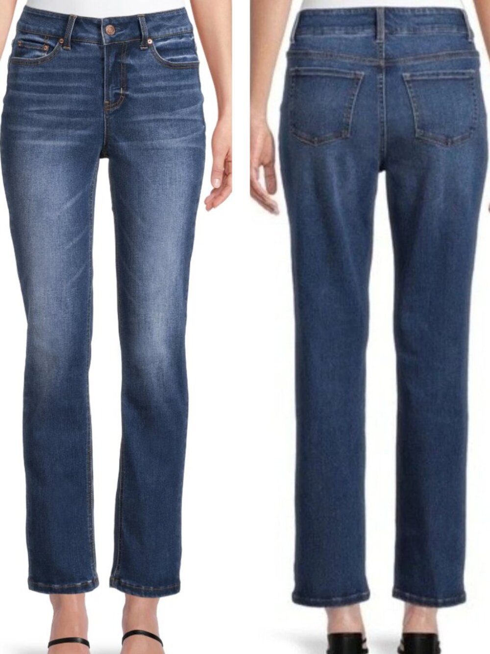Time and Tru Straight Denim Jeans 18
